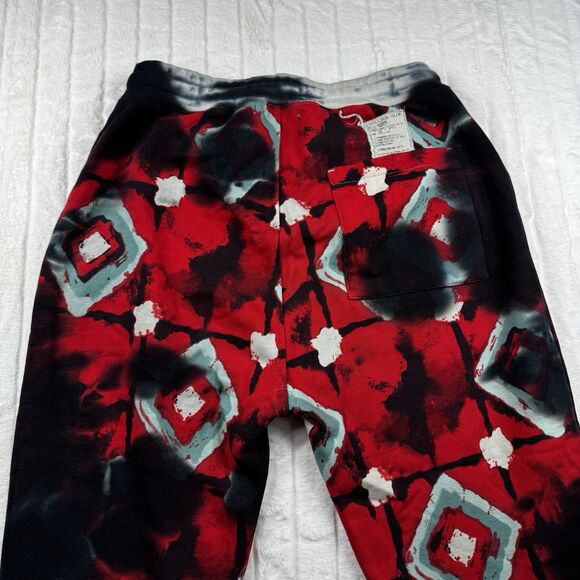 Strivers Row Sweatpants Joggers Men's L All Over Print Drawstring Street Wear - Picture 15 of 16